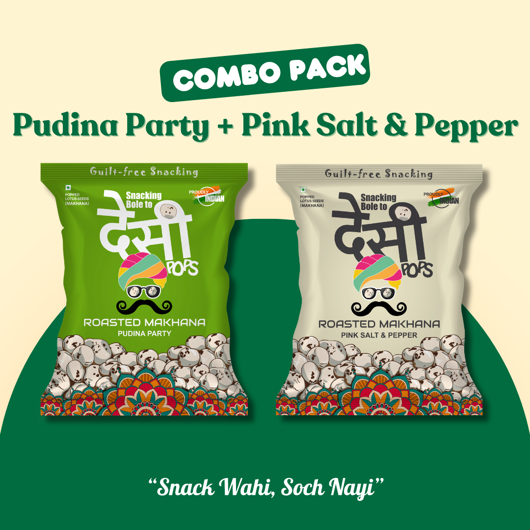 minty classic makhana combo